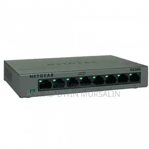 Netgear Gs308 8-Port , Unmanaged Gigabit Desktop Switch
