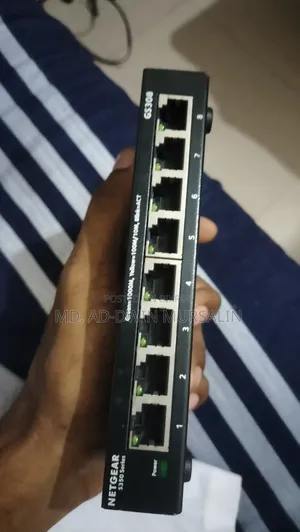 Netgear Gs308 8-Port , Unmanaged Gigabit Desktop Switch