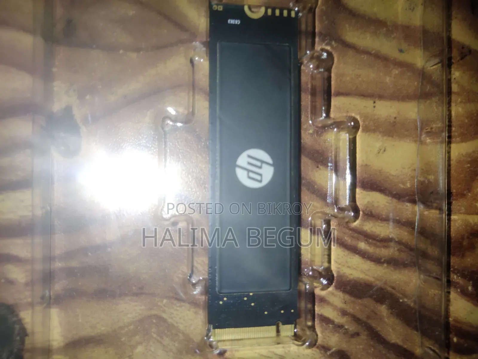 An HP SSD will be sold 120GB