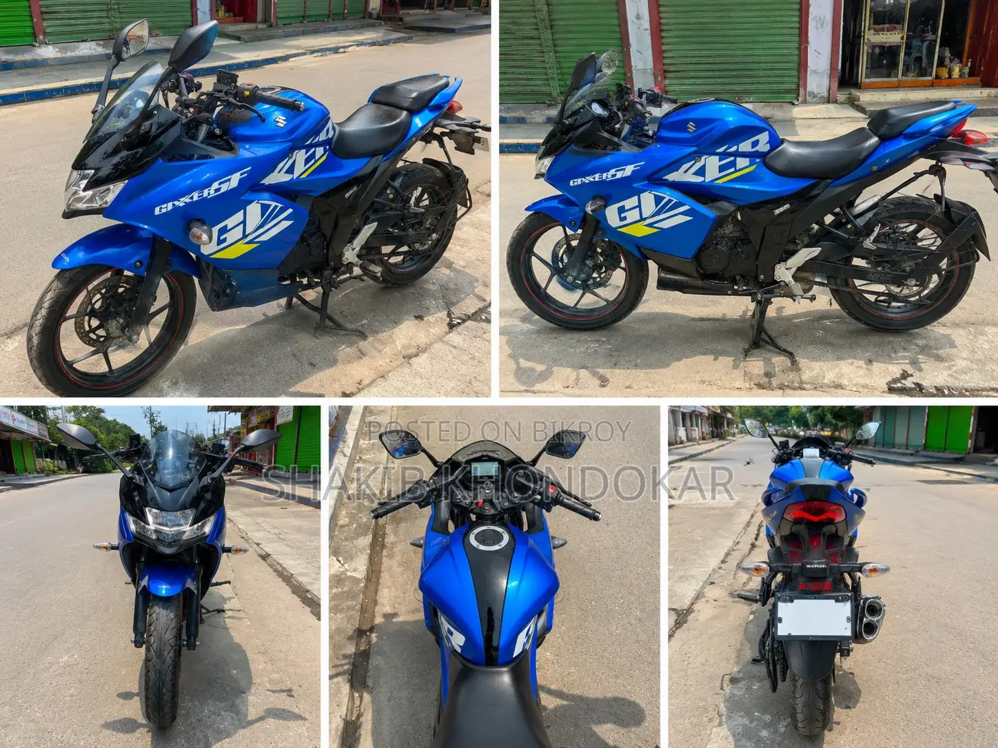 Suzuki Gixxer SF 2021 Blue