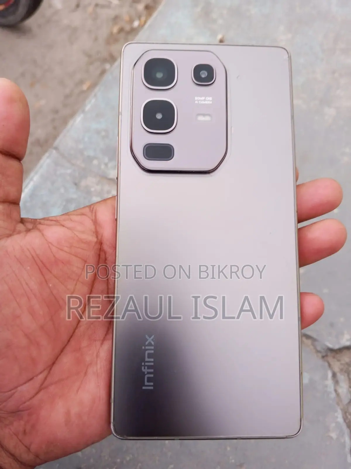 Infinix Note 50 4G 256 GB Gray
