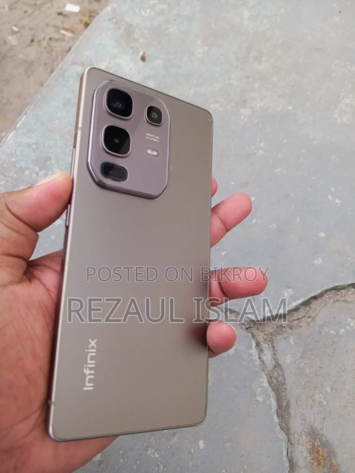 Infinix Note 50 4G 256 GB Gray