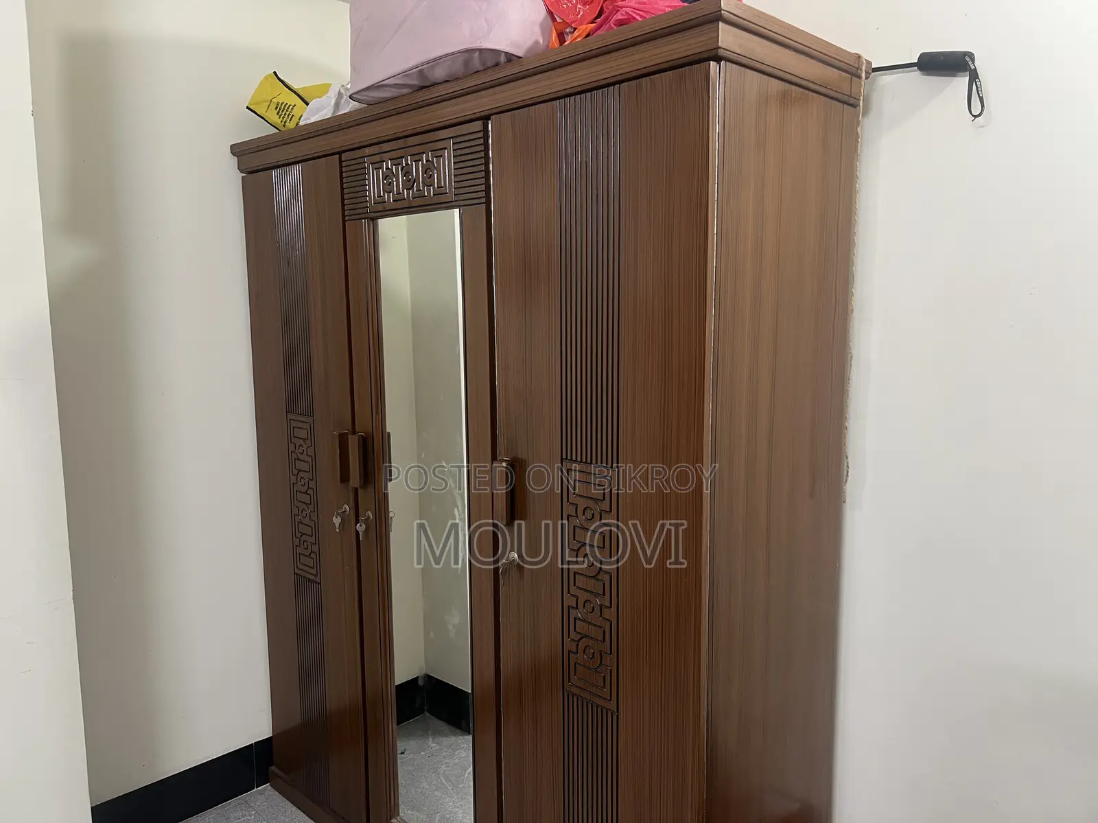 3 Part Almirah (Mdf Board) for Sale