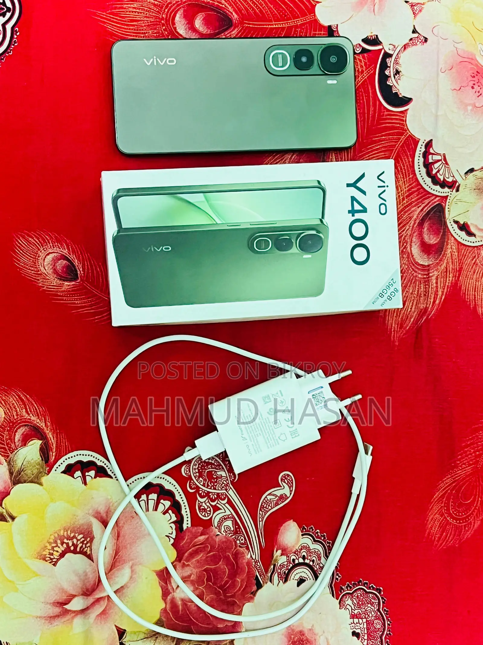 New Vivo Y400 256 GB Green