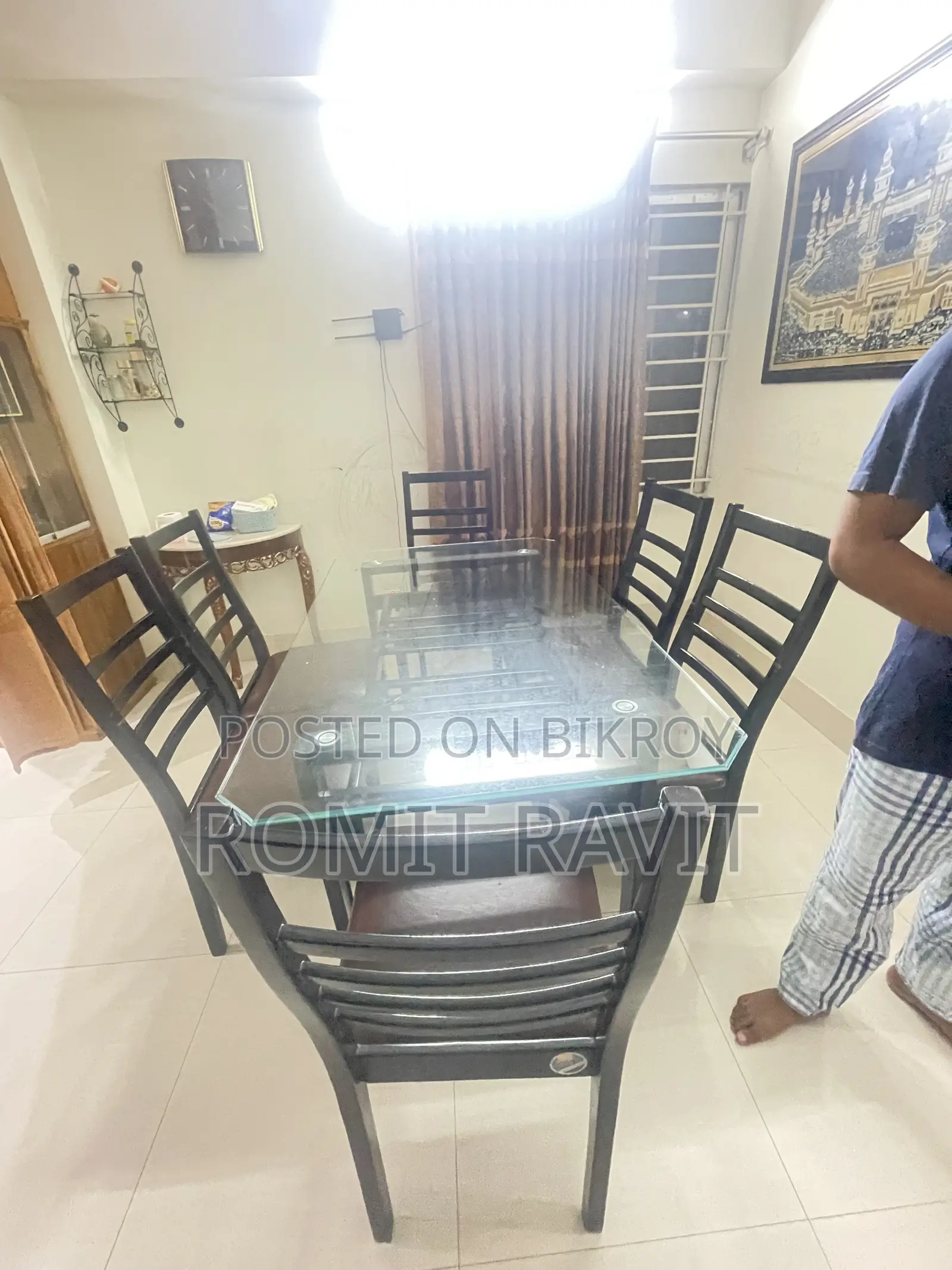6 Chair Dining Table