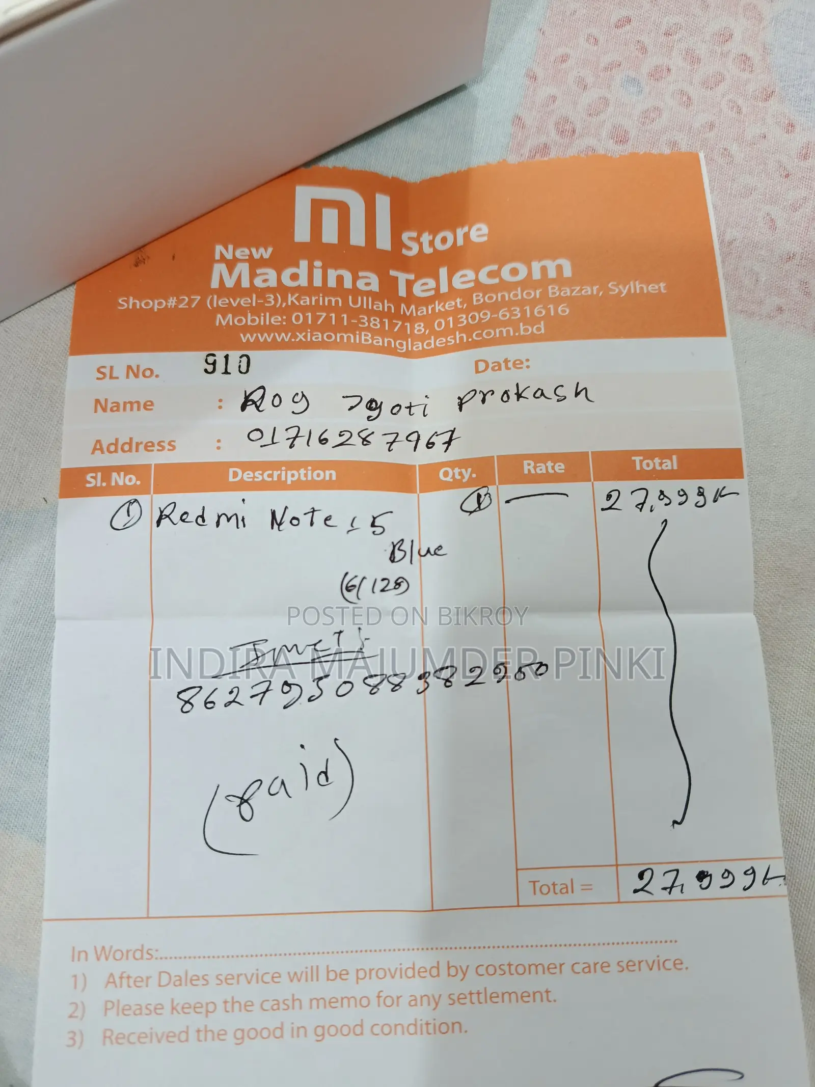 New Xiaomi Redmi Note 15 128 GB Green