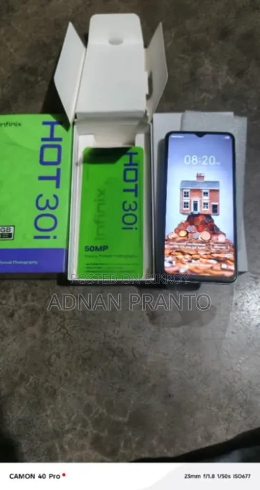 Infinix Hot 30i 128 GB Blue
