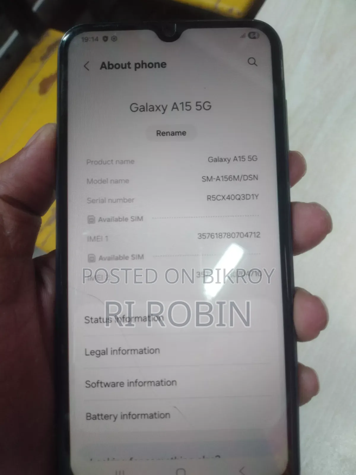 Samsung Galaxy A15 5G 256 GB