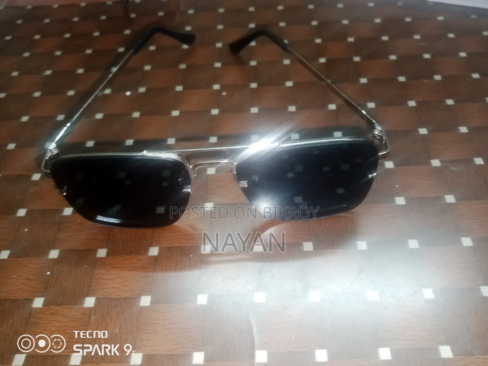 You have to come and take the glasses