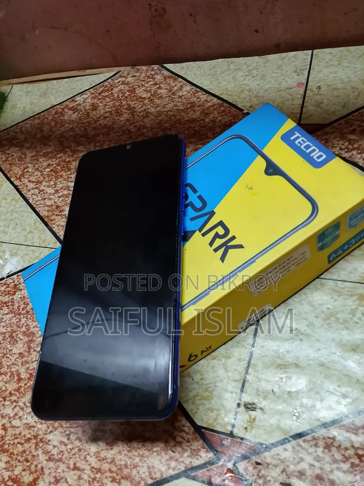 Tecno Spark 6 Air 64 GB Blue