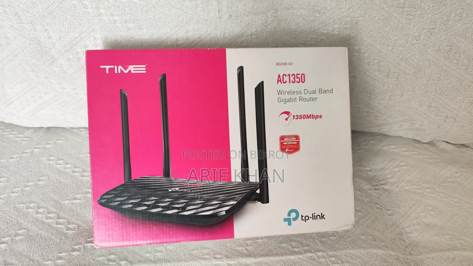 Tp-Link Ac1350 Wireless Dual Band Gigabit Router Ec230-G1