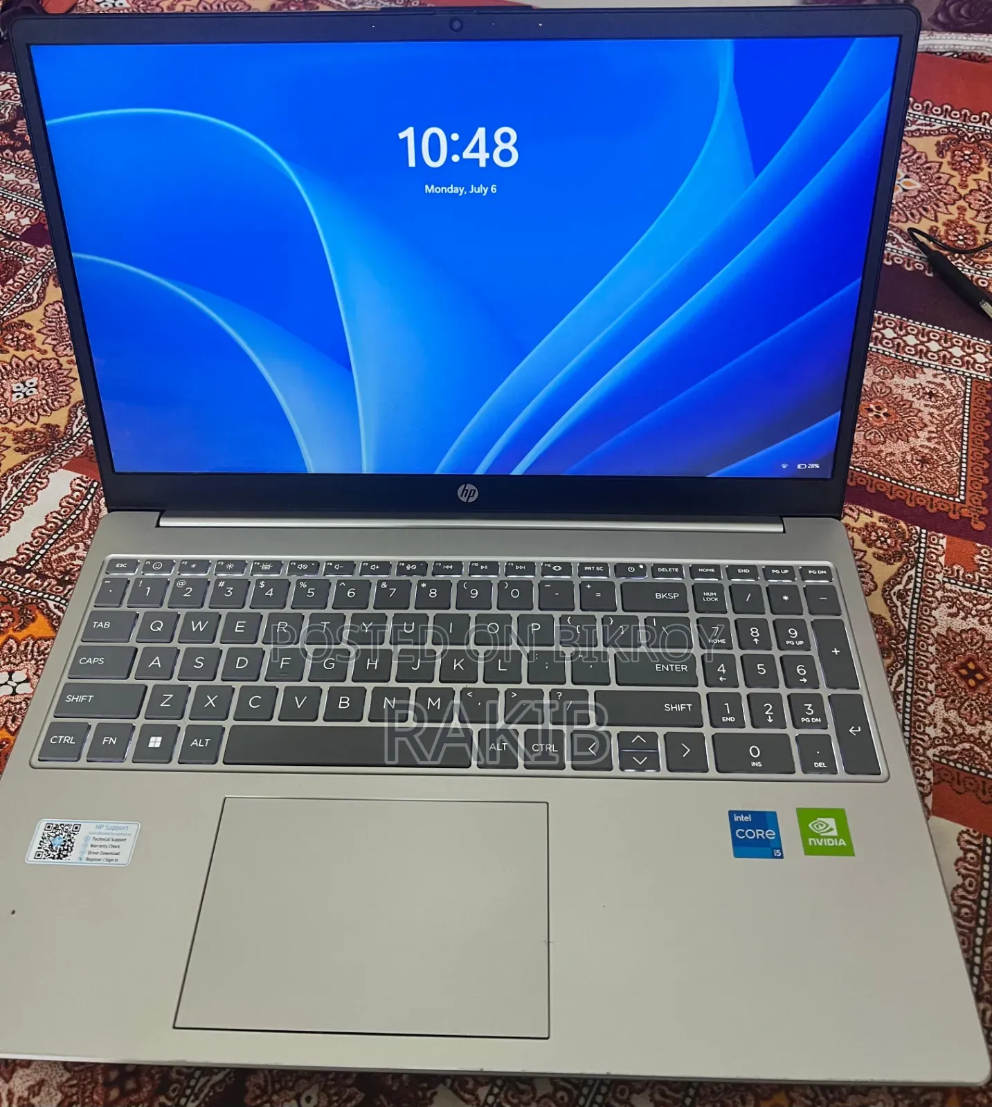 Laptop HP 15 8GB Intel Core I5 SSD 512GB