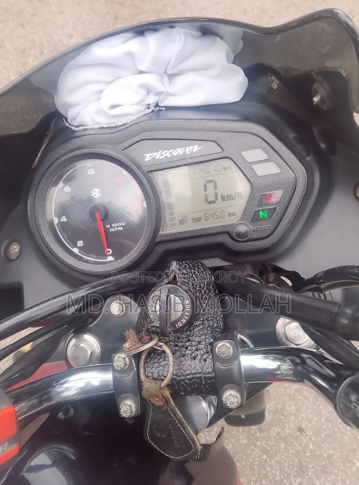 Bajaj Discover 110 2020 Red