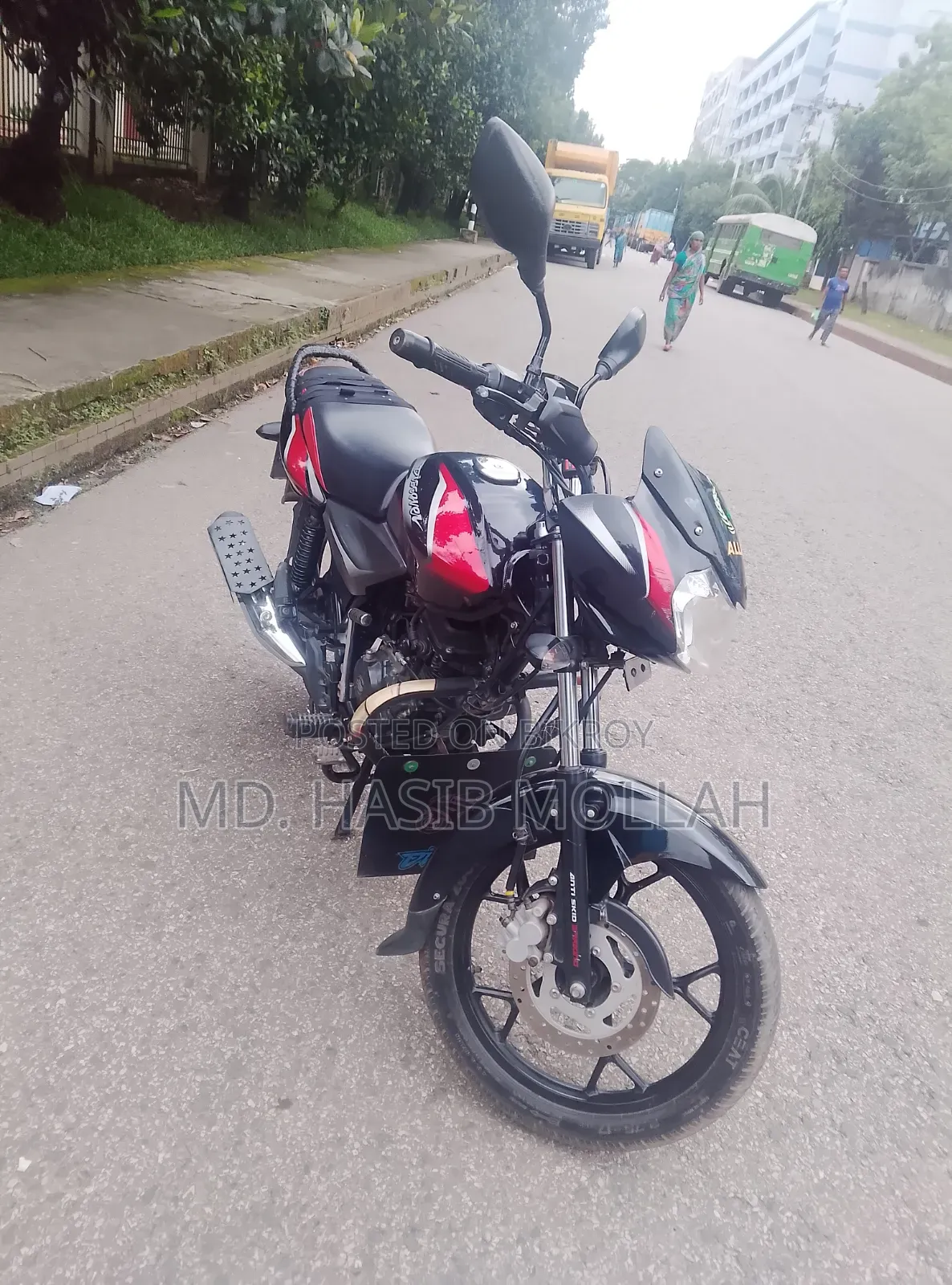 Bajaj Discover 110 2020 Red