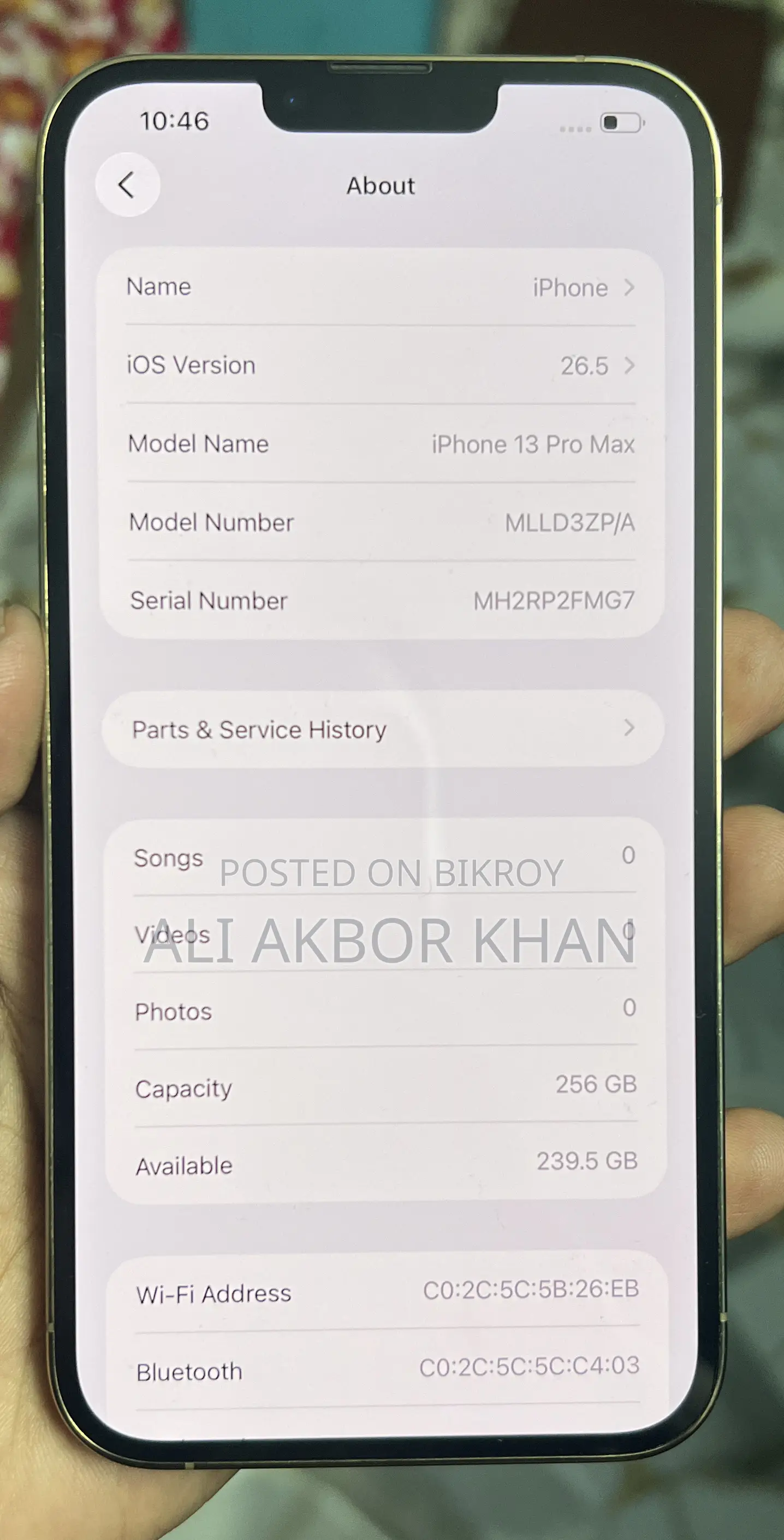 Apple iPhone 13 Pro Max 256 GB White