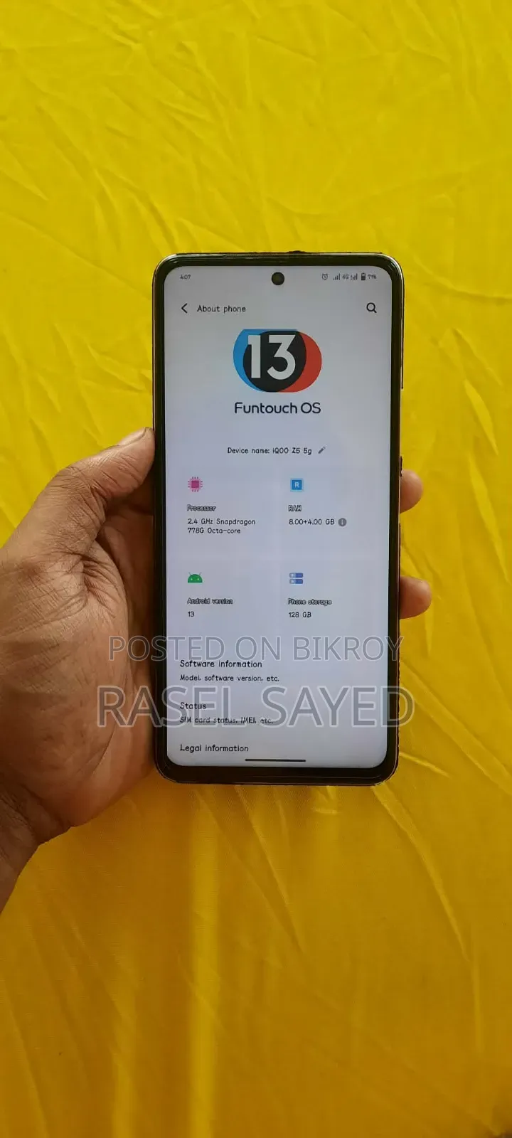 iQOO 8 GB Black