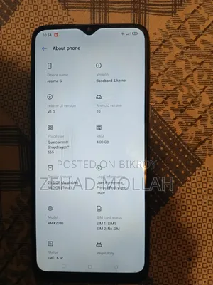 Realme 5i 64 GB Gray