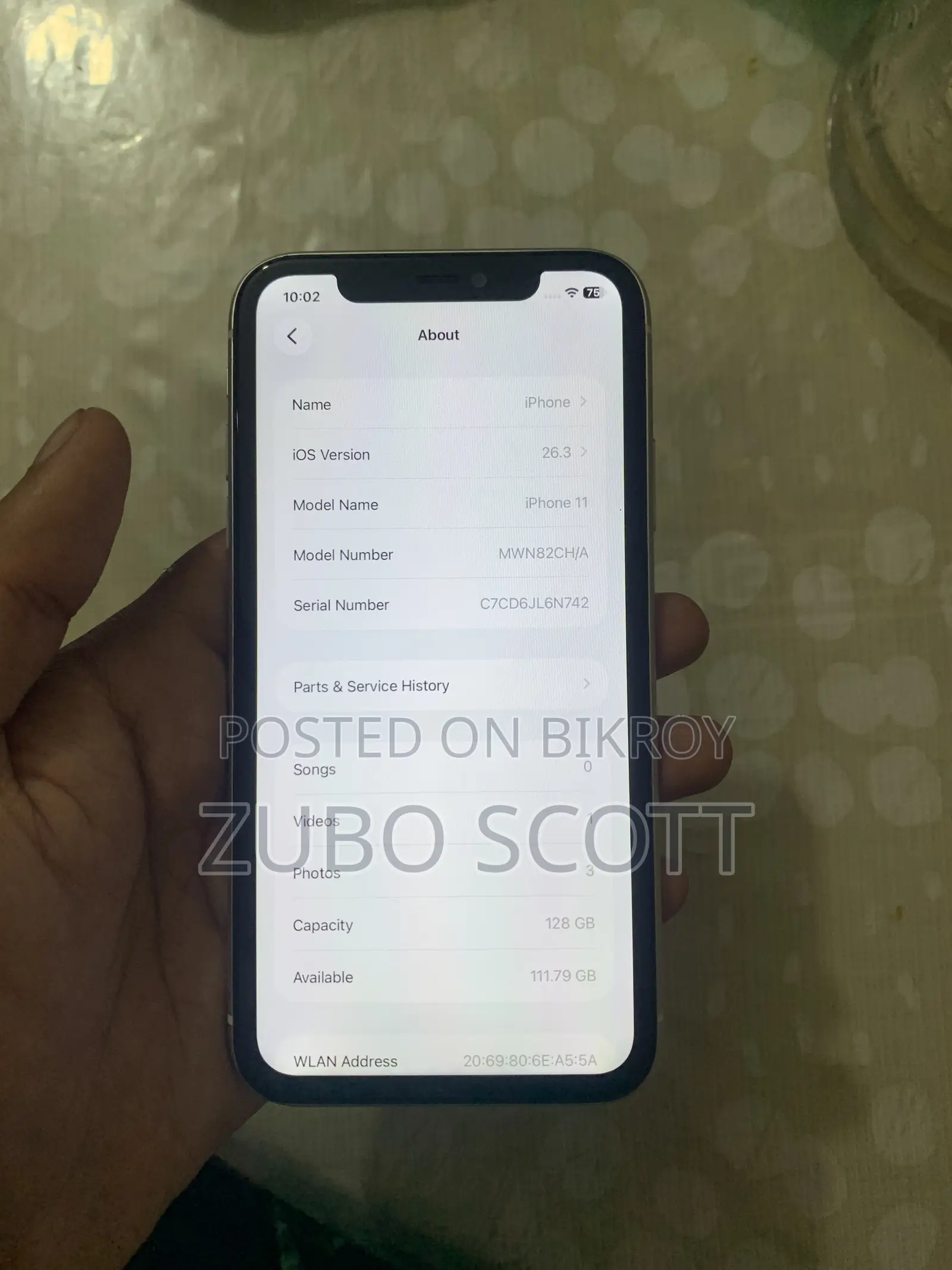 Apple iPhone 11 128 GB White