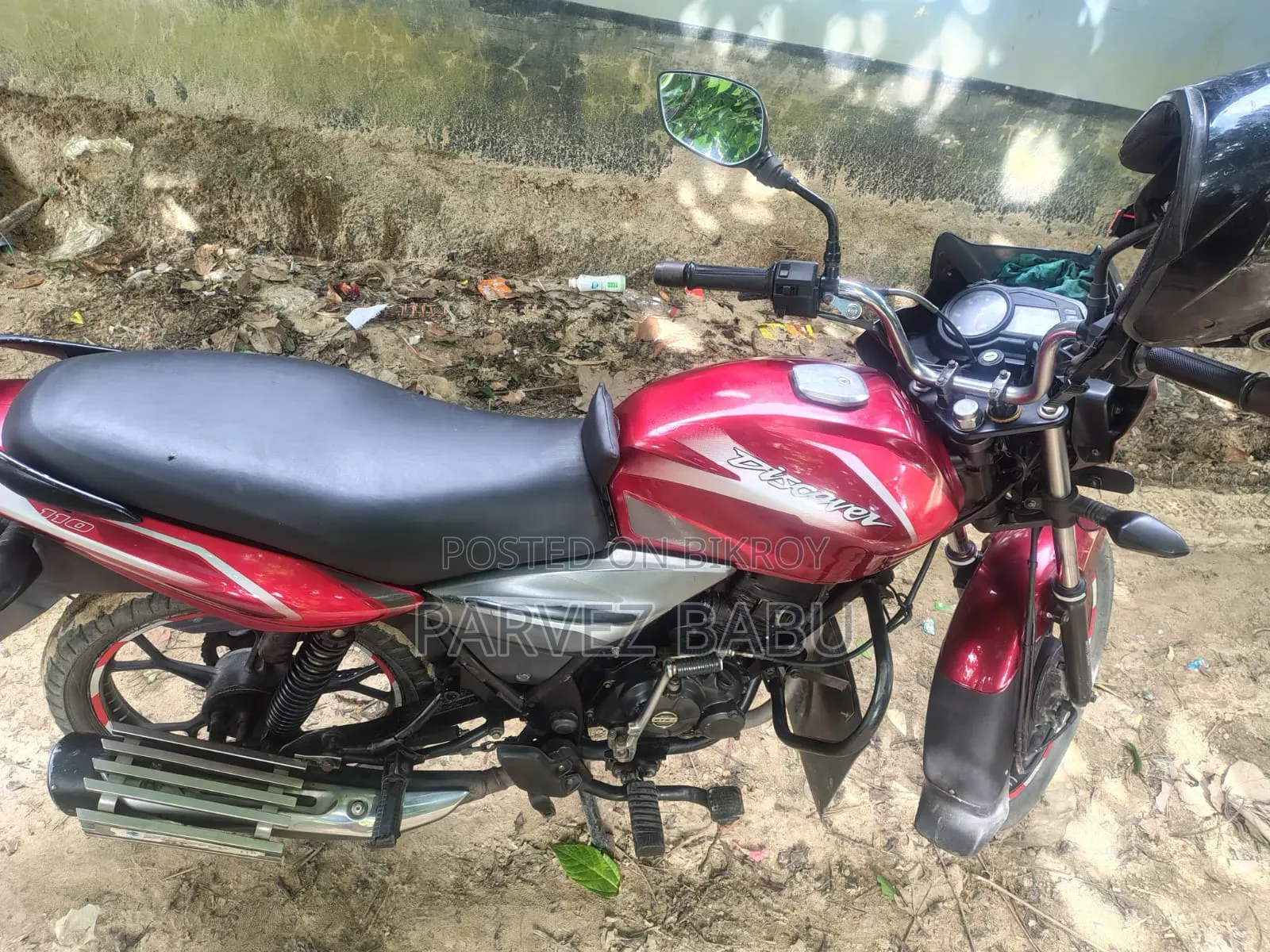 Bajaj Discover 110 2018 Red