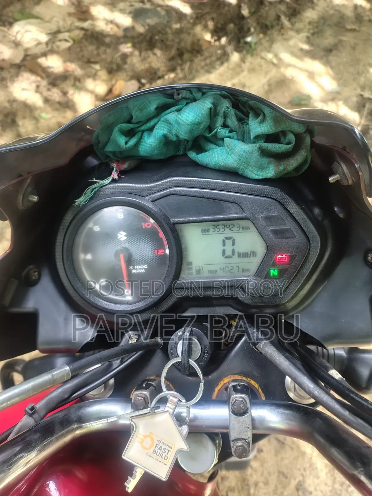 Bajaj Discover 110 2018 Red