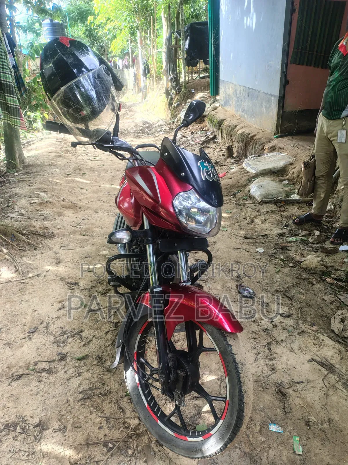 Bajaj Discover 110 2018 Red