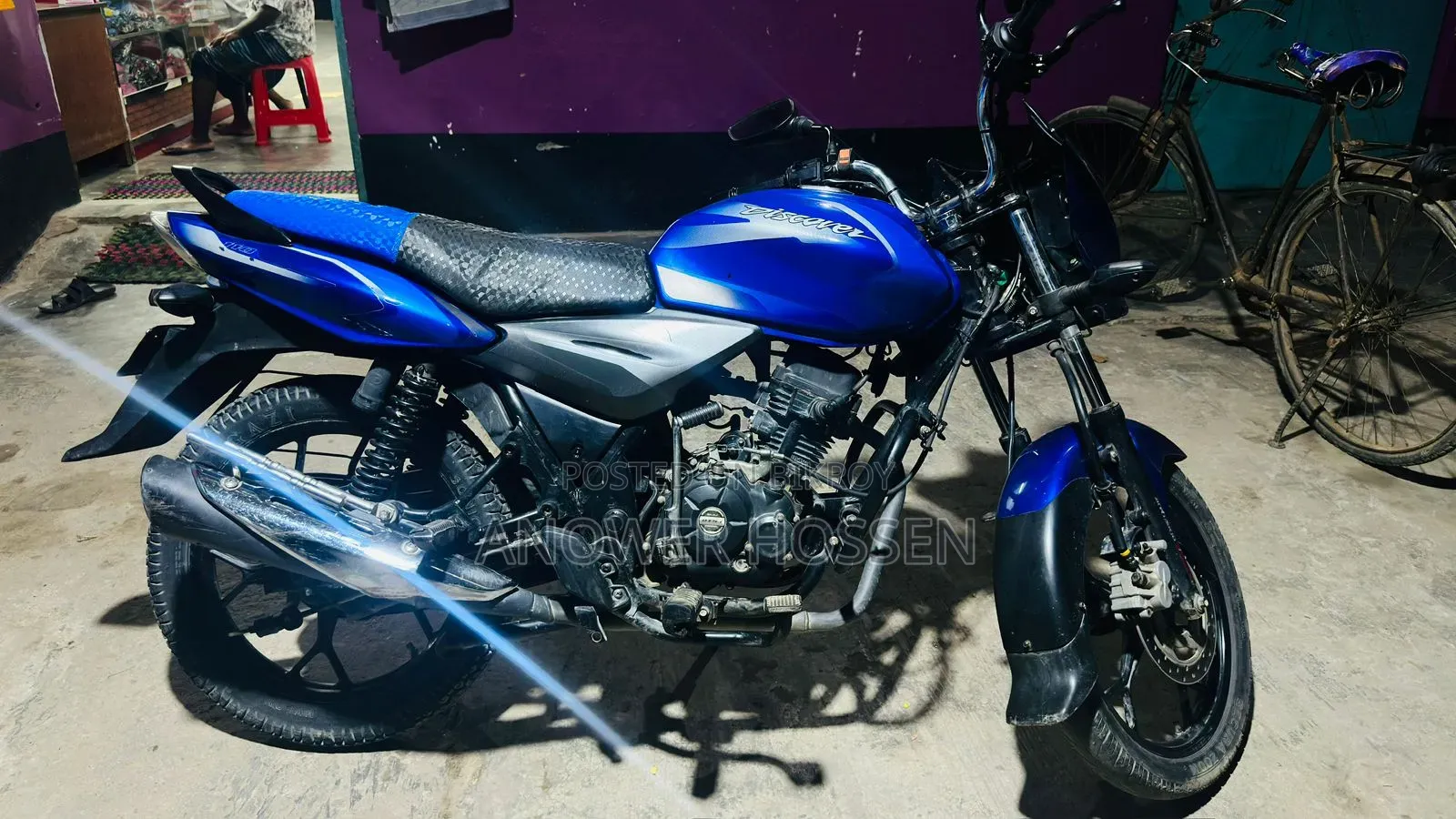 Bajaj Discover 110 2020 Blue