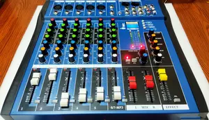 6-Channel Professional USB Mixer (Bluetooth, USB Display)
