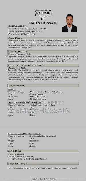Customer Support Executive