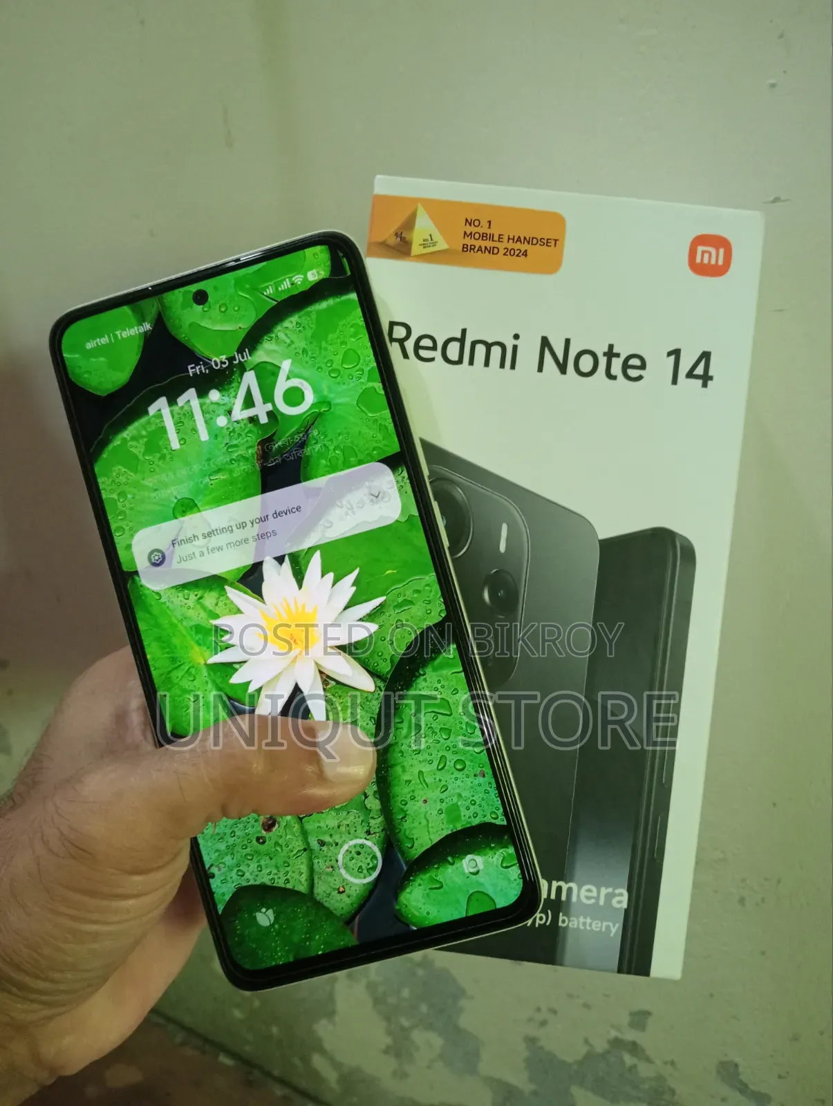 Xiaomi Redmi Note 14 4G 128 GB Gray