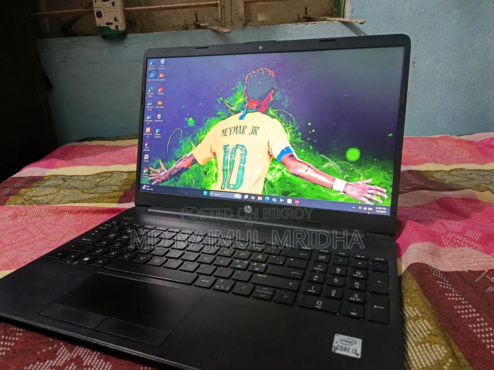 Laptop HP 15 16GB Intel Core i3 SSD 256GB