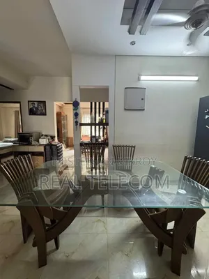 Six chairs and one table
