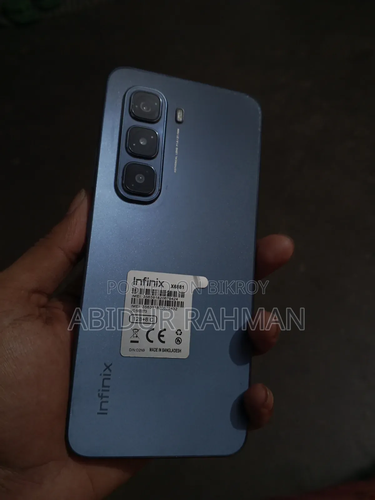 Infinix Note 50 Pro 256 GB Black