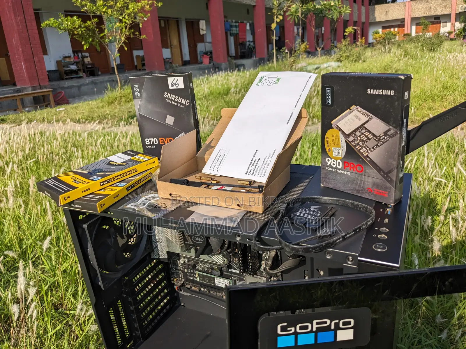 Intel I7-11700 PC | Aorus B560M | 16GB RAM | 3x NVMe SSD | 1200VA UPS