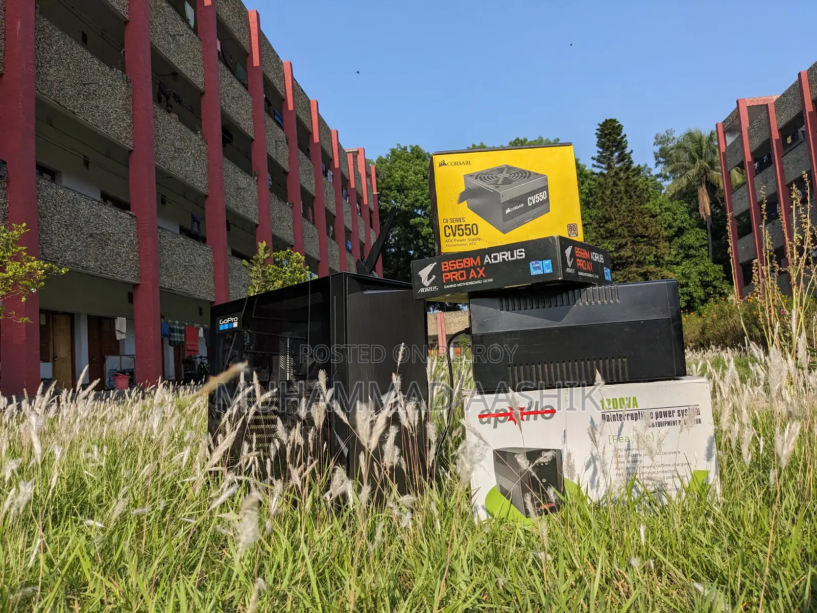 Intel I7-11700 PC | Aorus B560M | 16GB RAM | 3x NVMe SSD | 1200VA UPS