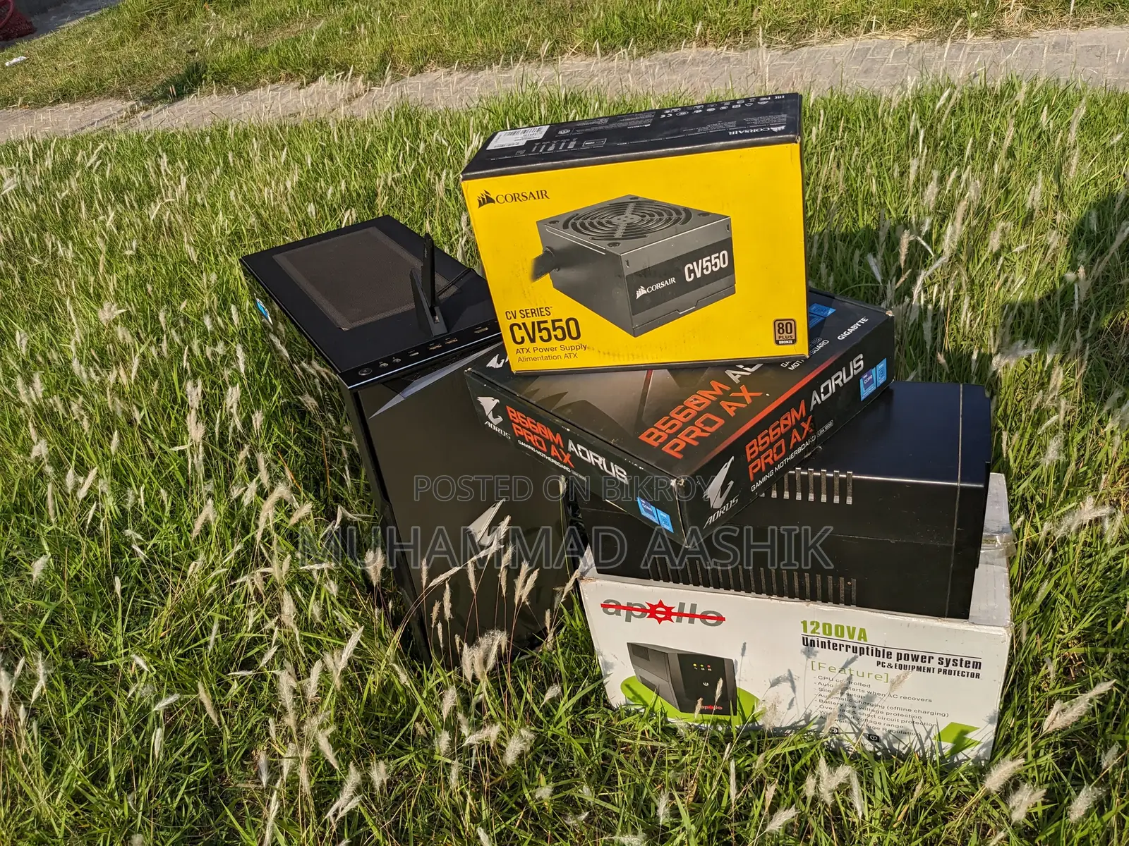 Intel I7-11700 PC | Aorus B560M | 16GB RAM | 3x NVMe SSD | 1200VA UPS