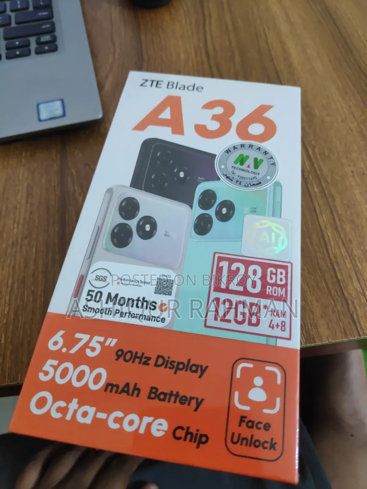 New ZTE Blade A36 64 GB