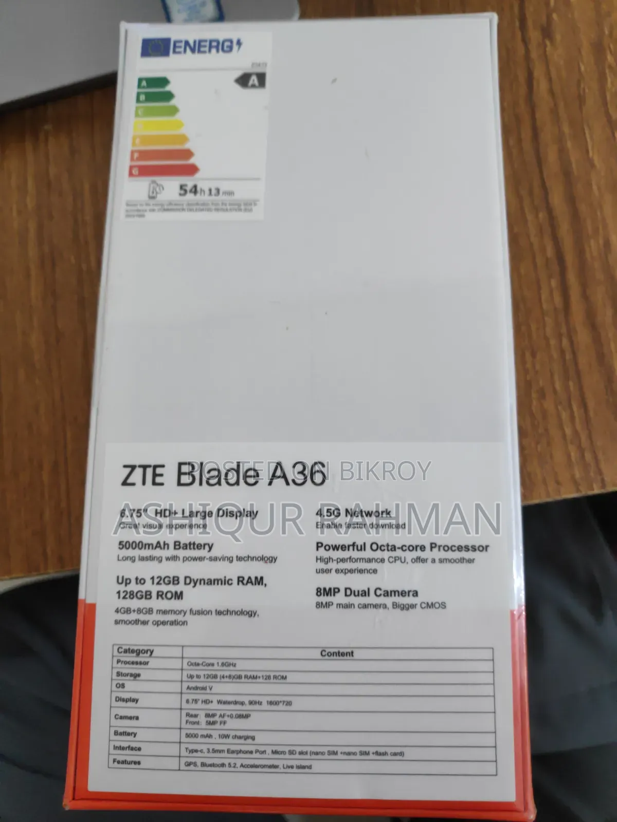New ZTE Blade A36 64 GB