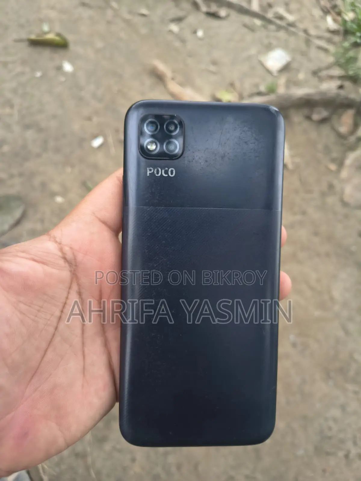 শাওমি পোকো সি৩ ৬৪ জিবি ব্ল্যাক