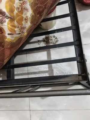 Queen Size Steel Bed
