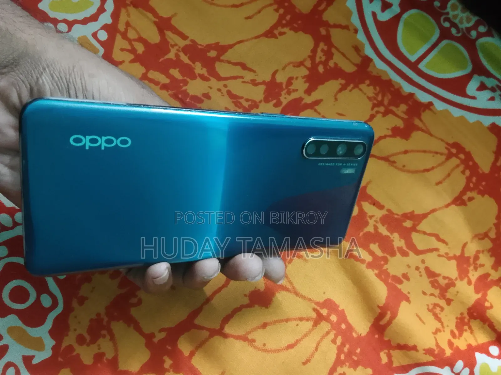Oppo F15 128 GB Blue
