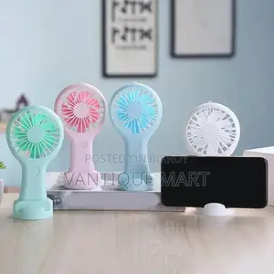 Mini Handy Fan Rechargeable With Stand S13-S1195