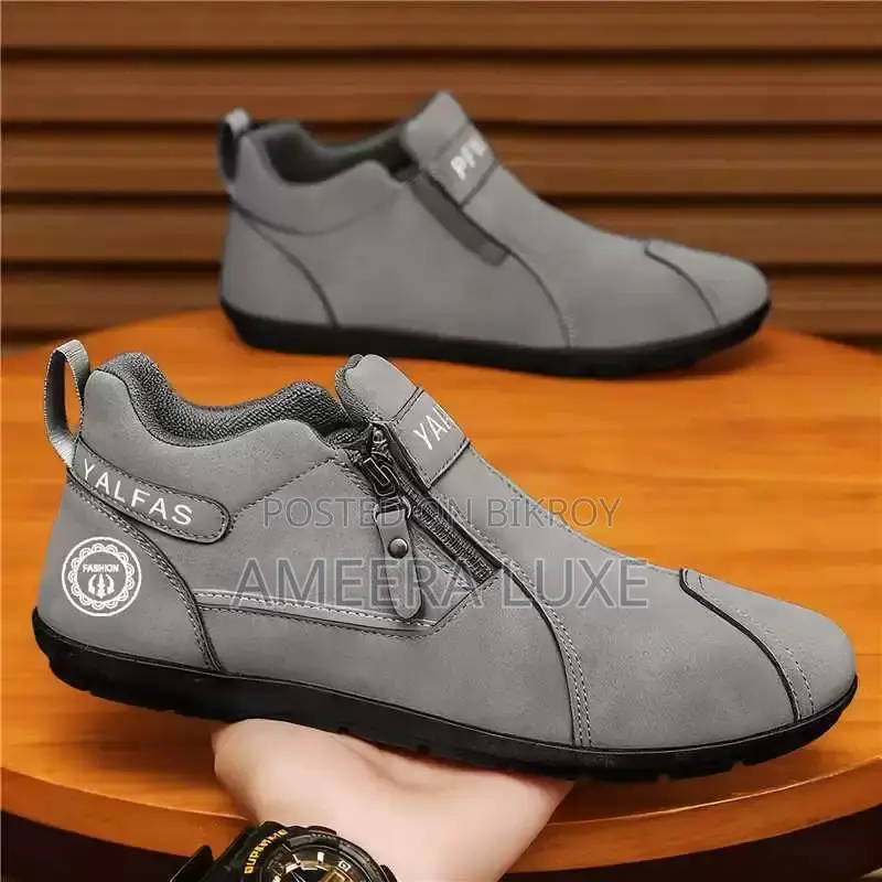 Men’s Forrest Gump Shoes-Gray