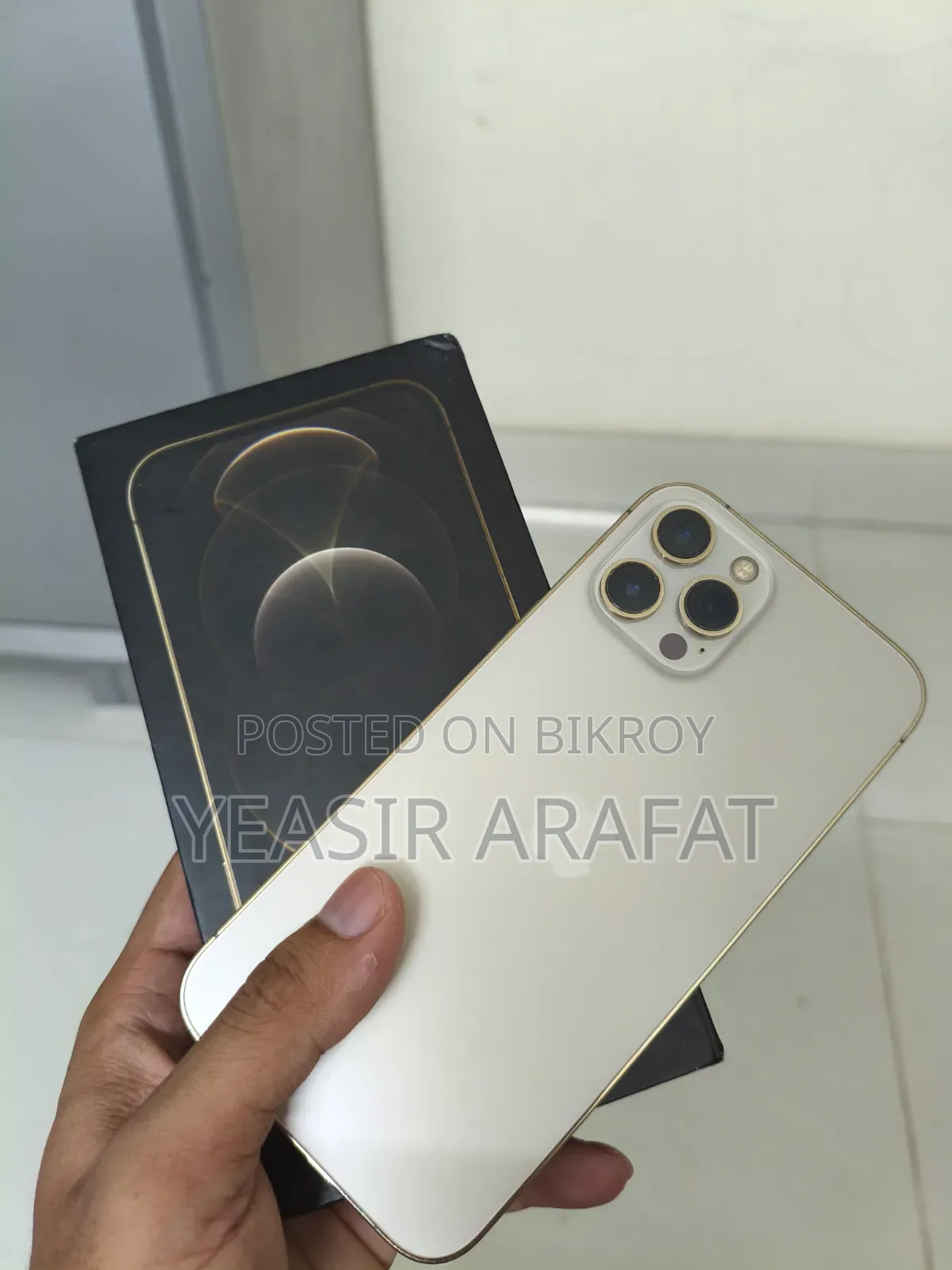 অ্যাপল আইফোন ১২ প্রো ম্যাক্স ১২৮ জিবি গোল্ড