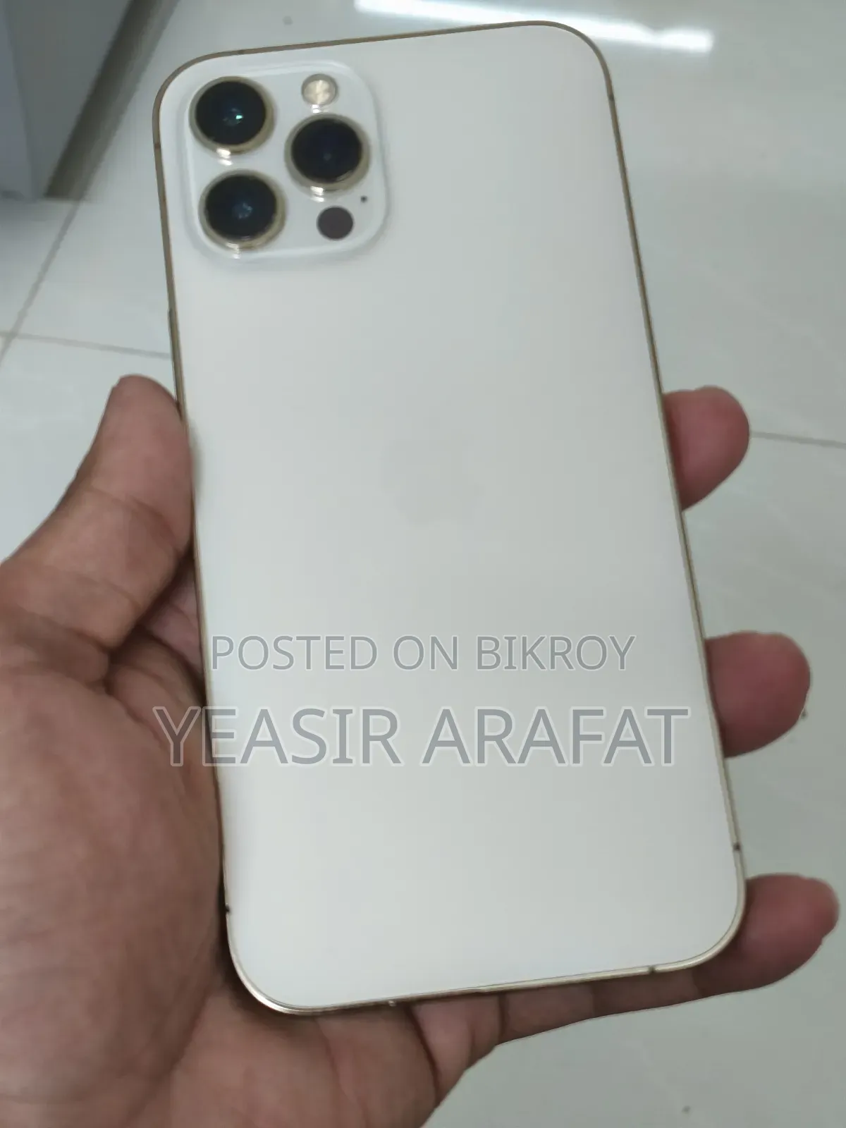 অ্যাপল আইফোন ১২ প্রো ম্যাক্স ১২৮ জিবি গোল্ড