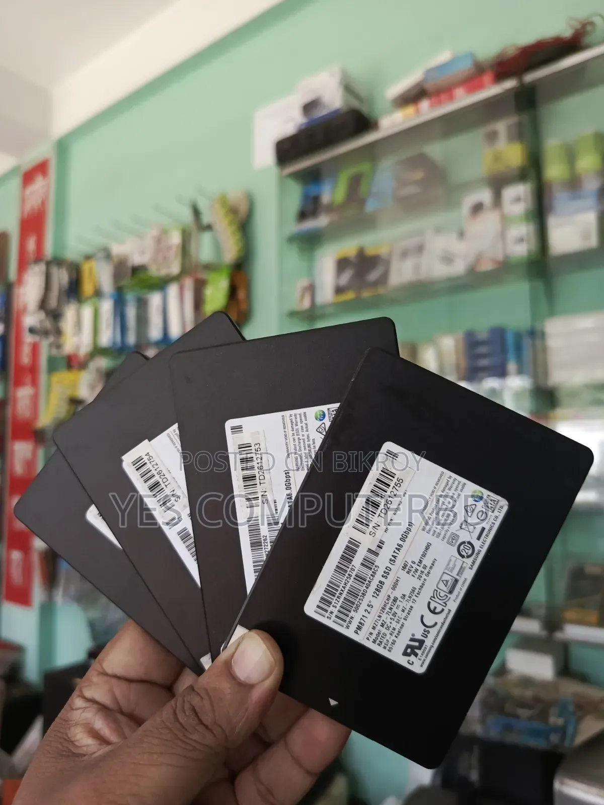 Samsung 120GB SSD SATA 1 Year Warranty