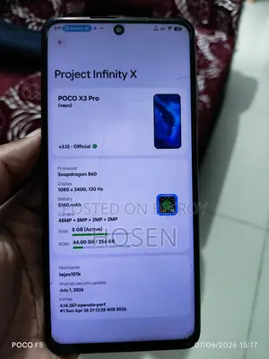 New Xiaomi Poco X3 Pro 256 GB Blue