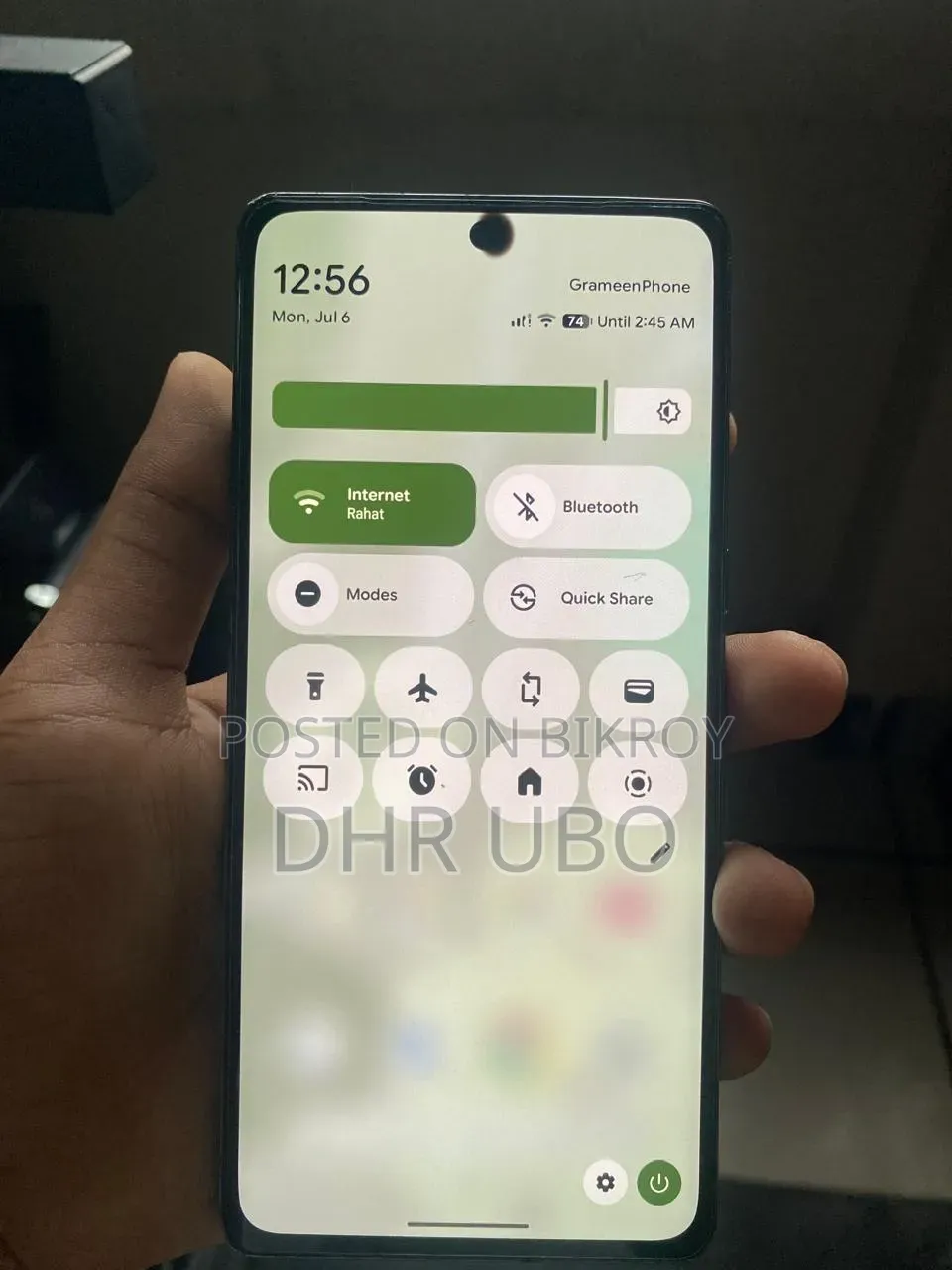গুগল পিক্সেল ৭ প্রো ১২৮ জিবি কালো