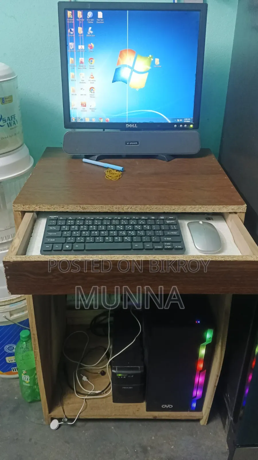 Desktop Computer Dell 4GB Intel Core i3 HDD+SSD 256GB