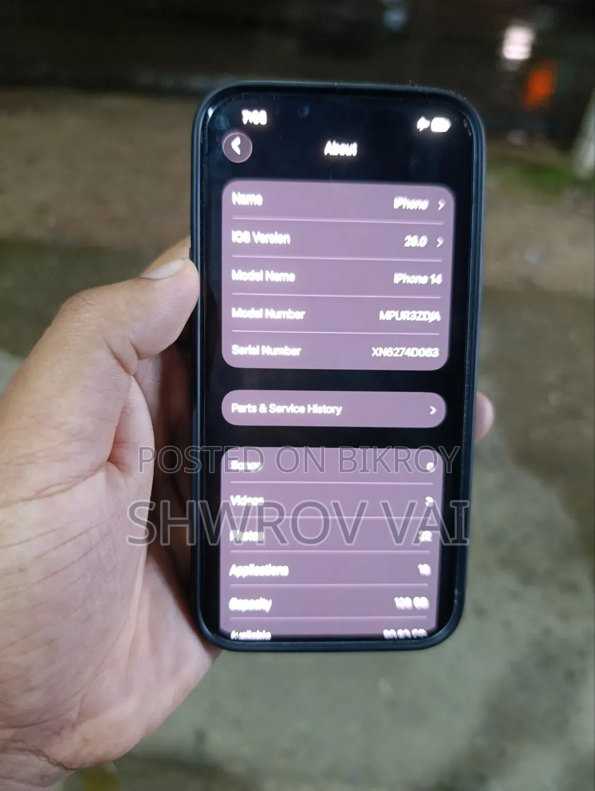 Apple iPhone 14 128 GB Blue