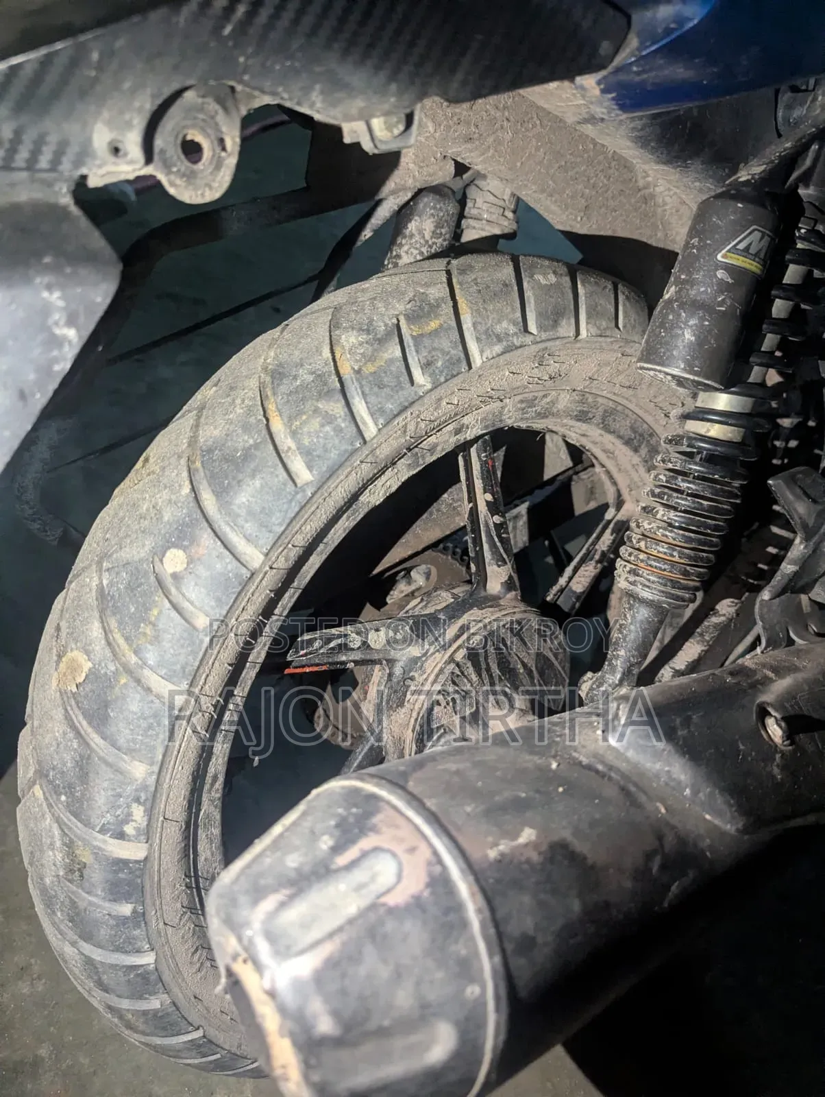 TVS Apache RTR 160 2V ABS 2021 Blue